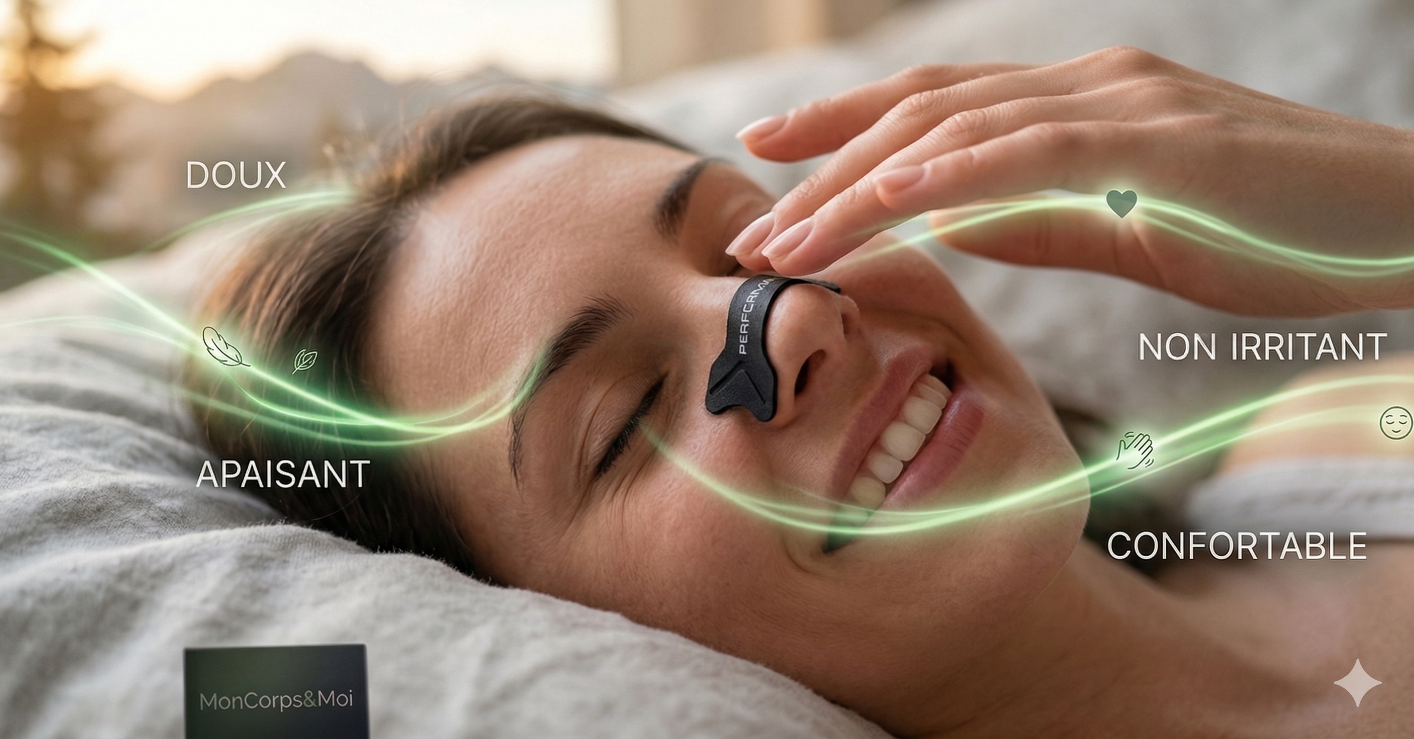 Boostez votre respiration – Bandes nasales performance