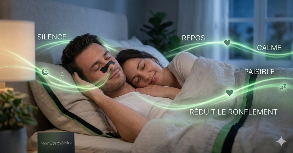 Boostez votre respiration – Bandes nasales performance